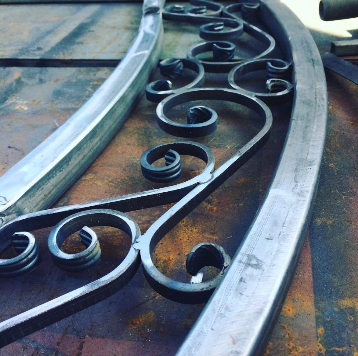 Brett's Iron — featured custom wrought iron work